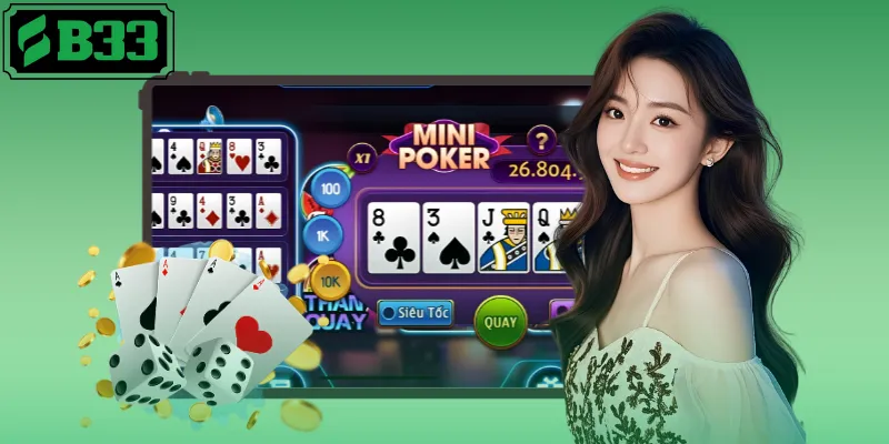 Khám phá cơ chế thưởng nổ hũ mini poker B33 Khám phá cơ chế thưởng nổ hũ mini poker B33
